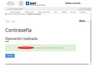 Como generar la contraseña para una persona física en el portal del SAT ...