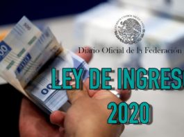 Ley de ingresos 2020 DOF