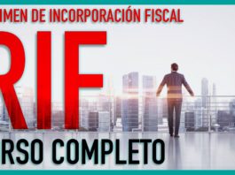 Régimen de Incorporación Fiscal RIF Curso Completo