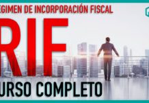 Régimen de Incorporación Fiscal RIF Curso Completo