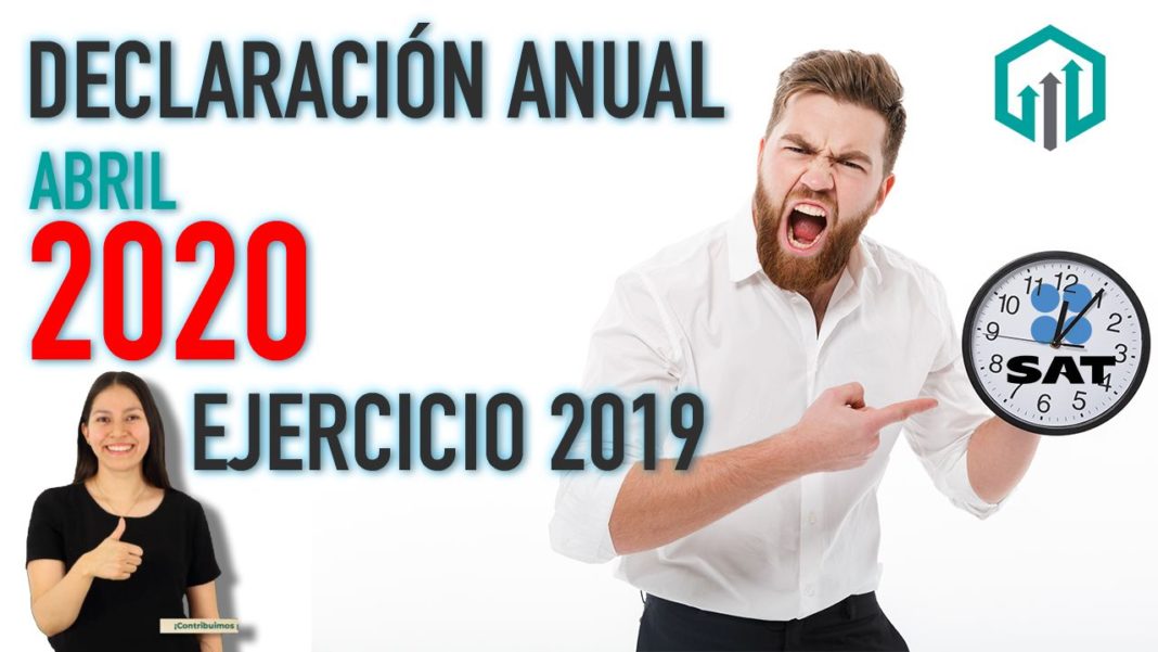 declaración anual personas fisicas 2019