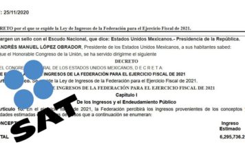 ley de ingresos 2021