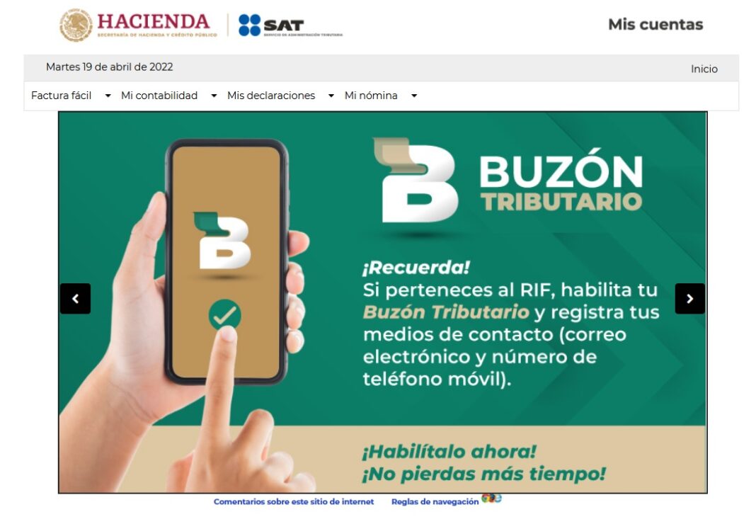 Mis cuentas 2022